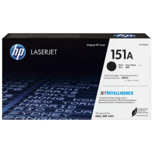 HP 151A Noir - Toner HP LaserJet d'origine (W1510A)