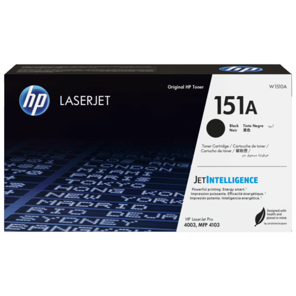 HP 151A Noir - Toner HP LaserJet d'origine (W1510A)