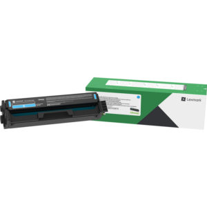 Toner Lexmark 20N50C0 Cyan original pour CS331/431 - CX331/431 - Cartouche couleur professionnelle