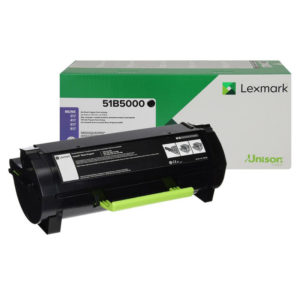 Toner Lexmark 51B5000 Noir original pour MS317/MX417/517/617 - Haute capacité 6,000 pages