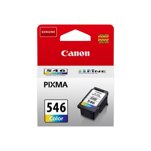 Cartouche d’encre Canon CL-546 couleur 8289B001 – Cyan/Magenta/Jaune pour Canon PIXMA
