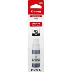 Canon GI-45BK – Bouteille d’encre noire originale 6000 pages
