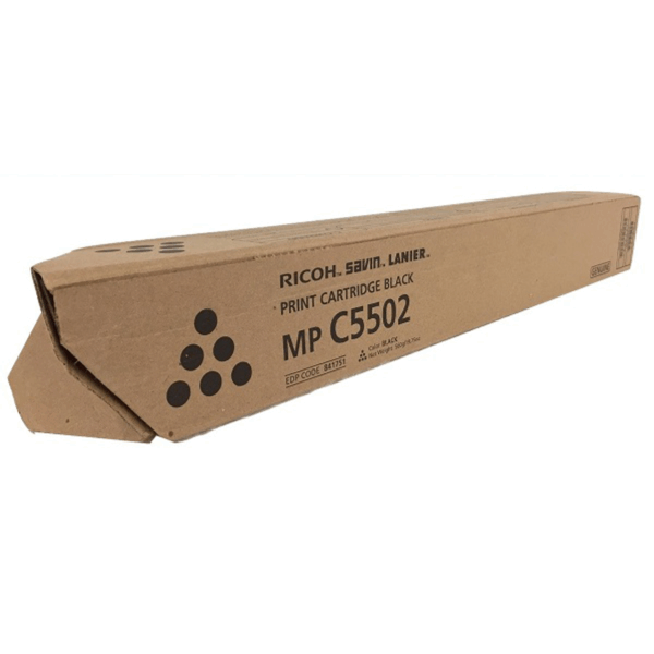 Cartouche toner Ricoh MP C5502 Noir originale haute capacité