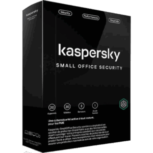 Kaspersky Small Office Security 20 postes 2 serveurs protection PME