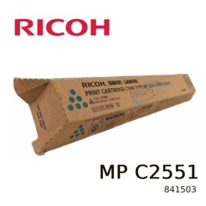 Cartouche toner Ricoh MP C2551 Cyan originale haute capacité