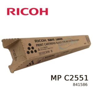 Cartouche toner Ricoh MP C2551 Noir originale haute capacité