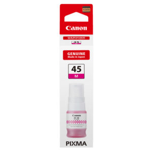 Bouteille d’encre Canon GI-45M magenta originale 14000 pages