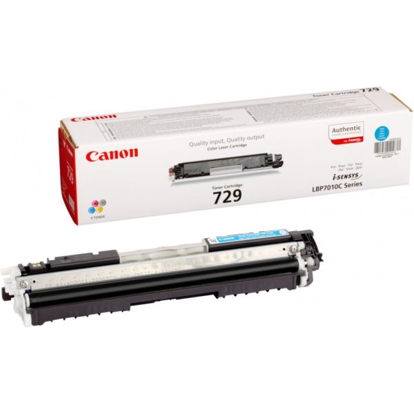 Toner Canon 729 cyan 4369B002 original 1000 pages