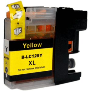 Cartouche d’encre Brother LC125XL-Y Jaune originale