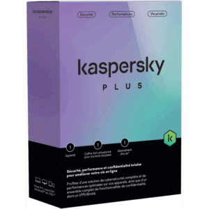 Kaspersky Plus Internet Security 1 poste 1 an protection antivirus VPN