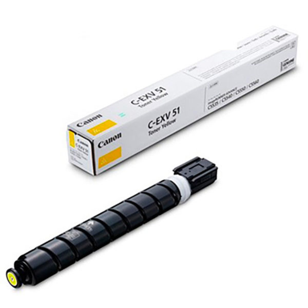 Canon C-EXV 51L Jaune 0487C002AA – Toner original 19000 pages