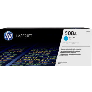 Toner HP 508A Cyan CF361A d’origine pour LaserJet